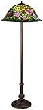 IMAGE OF Rosebush Tiffany Stained Glass Floor Lamp 63 Inches H