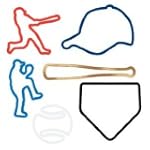 SAVE $2.21 - Silly Bandz Baseball Shapes - 24 Pack $3.78