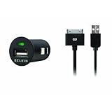 Belkin F8Z446tt Micro Auto Charger with Charge Sync Cable