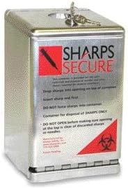 Sharps Stainless Steel Sharpssecure Wall Mounted Needle Collection Cabinet