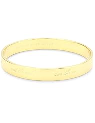 kate spade new york "Bride" Engraved Bangle Bracelet
