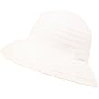 Kids 4-8 UPF 50+ Sun Beach Vacation Hat Ribbon Ivory