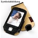 Krusell PDA Tasche Orbit Flex Multidapt 75354 f�r HTC P5500/ Nike/ Touch Dual/ O2 XDA Star/ T-Mobile MDA Touch Plus, Farbe: schwarz / beige - 