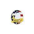 I Support Our Troops Eagle Lapel Pin