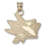 10kt Yellow Gold San Jose Sharks Logo 5/8 inch