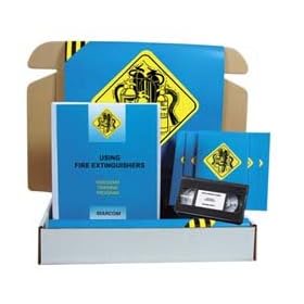 Marcom Using Fire Extinguishr Safety Video Meeting Kit
