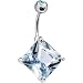 April 16mm Birthstone Color Belly Ring