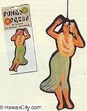 Hula Girl Car Air Freshener - set of 3