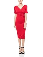 The Jersey Dress Company Vestido 3280 (Rojo)
