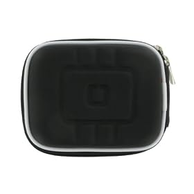 rooCASE Med EVA Hard Shell (Black) Case for Panasonic Lumix DMC-TS2 14.1MP Digital Camera Silver