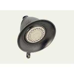 Delta RP34355PT Victorian Showerhead, Aged Pewter