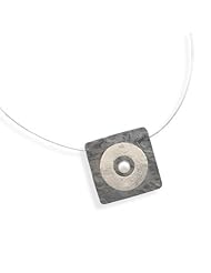 Sterling Silver Square Slide with Cultured Freshwater Pearl on a 16 in. chain