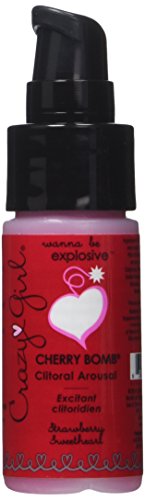 Classic Erotica Crazy Girl Cherry Bomb Strawberry Pump, 1 Ounce