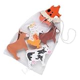 Painted Farm Animals in a BagIMAGE