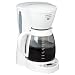 Black& Decker DCM2500W SmartBrew 12-Cup Coffeemaker, White