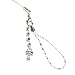 Hand Crafted Cellular Phone Charm - Letter 