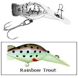 Luhr Jensen Hot Shot Hard Bait, Rainbow Trout/Multi