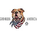 America-Bulldog Adult Long Sleeve T-Shirt