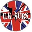 UK SUBS - Flag - Button / Pin