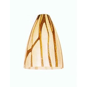 Safari Lava Glass Brushed Steel Pendant from Lava Lamps