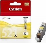 Canon CLI-521Y Inkjet Cartridge Yellow [for iP3600/4600] Ref 2936B001AA