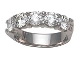 2.00 cts Round Diamonds Band - Platinum, 18kt White or Yellow Gold FREE GIFT BAG!
