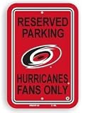 CAROLINA HURRICANES SPORTS TEAM PARKING SIGN