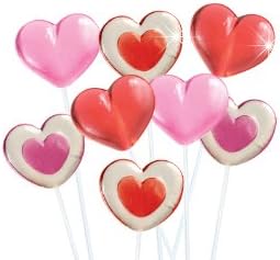 Valentine's Assorted Heart Lollipops