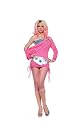 80S Glam Rocker Punk Madonna Diva Adult Halloween Costume Outfit Party Theme Dress Leg Avenue