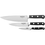 LamsonSharp 3-pc. Chef's Knife Set- Black Handle