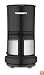Cuisinart DCC-450BK 4-Cup Coffeemaker with Stainless-Steel Carafe, Black