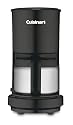 Cuisinart DCC-450BK 4-Cup Coffeemaker with Stainless-Steel Carafe, Black