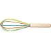 Miniamo Brights Multi Coloured Silicone Whisk,  23cm