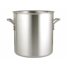 Meyer Commercialware Aluminium HT+ Open Stockpot, 30 cm, 22.7 Litres