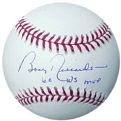 Richardson, Bobby Auto WS Mvp (MLB) Baseball