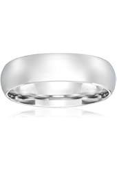 Men's 14k Gold Comfort-Fit Plain Wedding Band (6 mm)