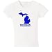 Michigan, Great Lakes State Jr. Miss Fitted Tee