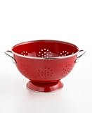 Martha Stewart Collection Red Colander, 5 Qt.