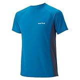 モンベル クールT Men's シアンブルー(CNBL)/M