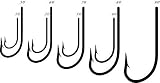 O'Shaugh ,Forged,NonOff,RE,SS 8pc-2/0 - Fishing - Hooks