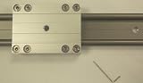 DryLin® W1040-B Linear Motion System for Camera Sliders - mini pre-drilled version, ready to go