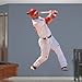 Fathead MLB LA Angels Mike Trout - Life-Size Officially Licensed MLB Removable Wall Decal