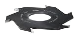 Freud UP170 1/8-Inch 6-Wing Groove Cutter For Shaper, 1-1/4 Bore