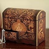 NOVICA Cedar jewelry box, 'Antonio'