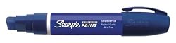 Sharpie Paint Marker Blue Pen Poster Water Base X-Bold 1-Ea.