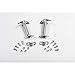 Rugged Ridge 11116.01 Plated Stainless Hood Catch - Pair