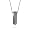 Eve's Addiction Stainless Steel Bullet Pendant, 18 inches