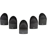 Mirage Nanosat 5.0 Home Theater Speaker System (Black) [Electronics]