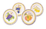 Melamine Salad / Dessert Plates ? Patio Plus Design, 4pc Set