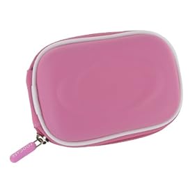 rooCASE EVA Hard Shell (Pink) Carrying Case with Memory Foam for Kodak Mini HD Video Camcorder